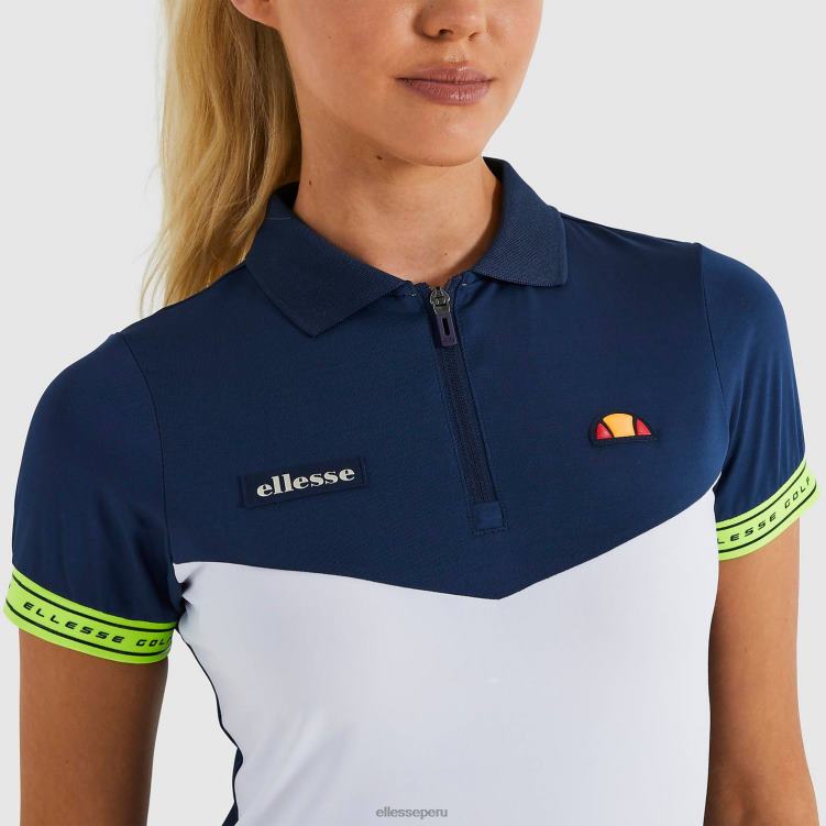 mujer polo mitro ropa Ellesse blanco PZZNT235