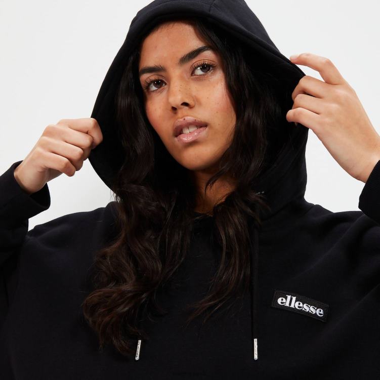mujer sudadera con capucha halo ropa Ellesse negro PZZNT21