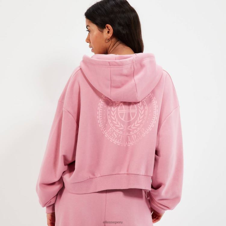 mujer sudadera con capucha halo ropa Ellesse rosa PZZNT22