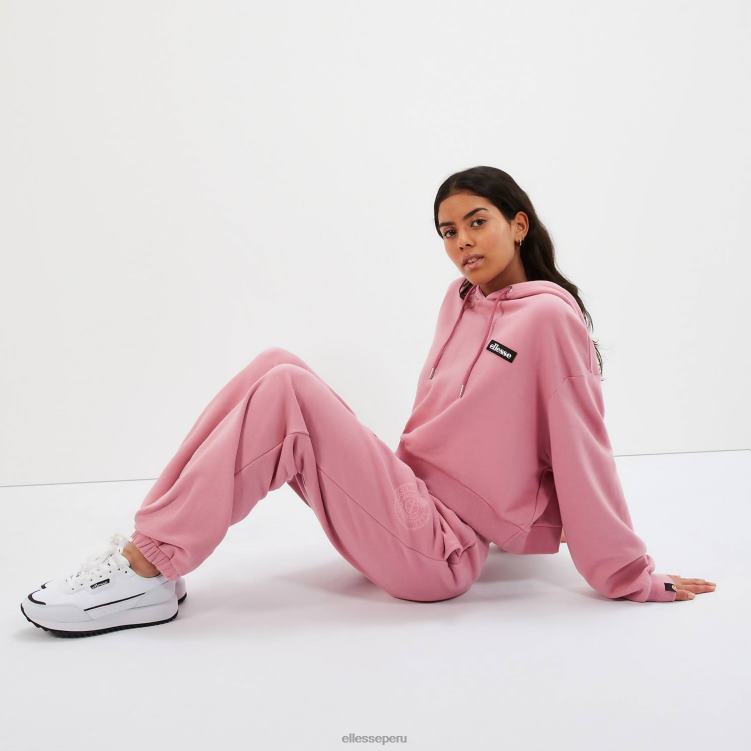 mujer sudadera con capucha halo ropa Ellesse rosa PZZNT22