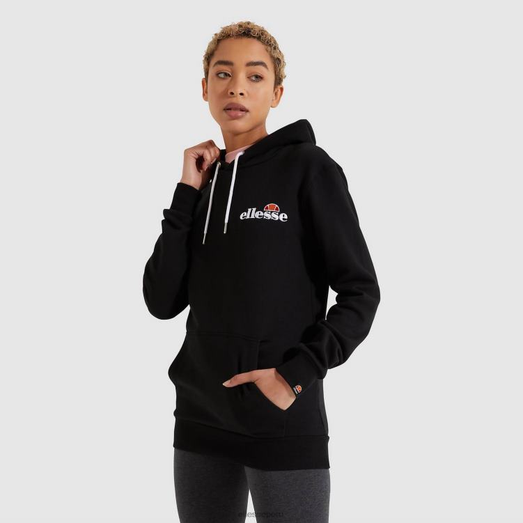 mujer sudadera con capucha noreo ropa Ellesse negro PZZNT48
