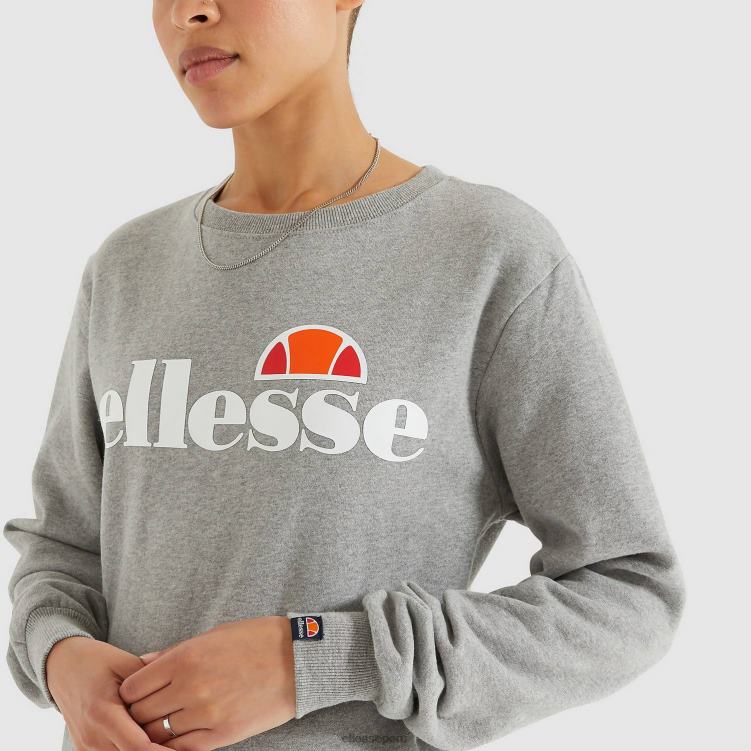 mujer sudadera agata marga ropa Ellesse gris PZZNT30