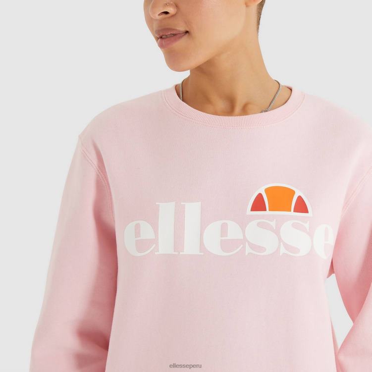 mujer sudadera agata ropa Ellesse Rosa claro PZZNT29