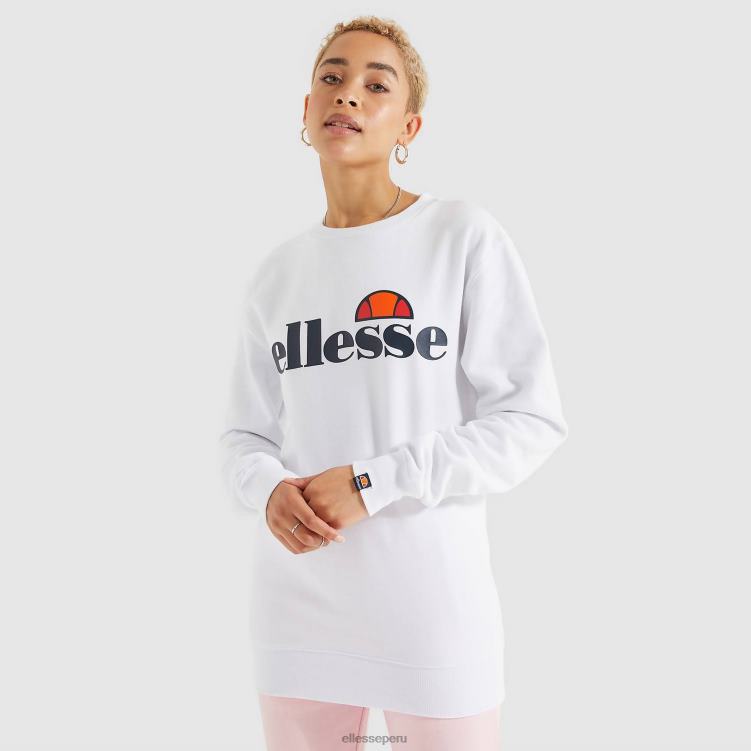 mujer sudadera agata ropa Ellesse blanco PZZNT31
