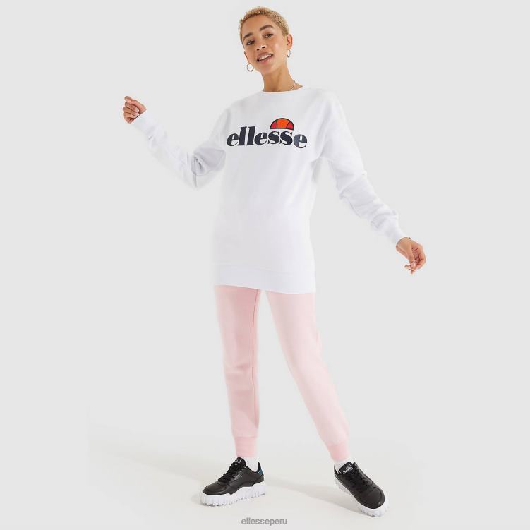 mujer sudadera agata ropa Ellesse blanco PZZNT31