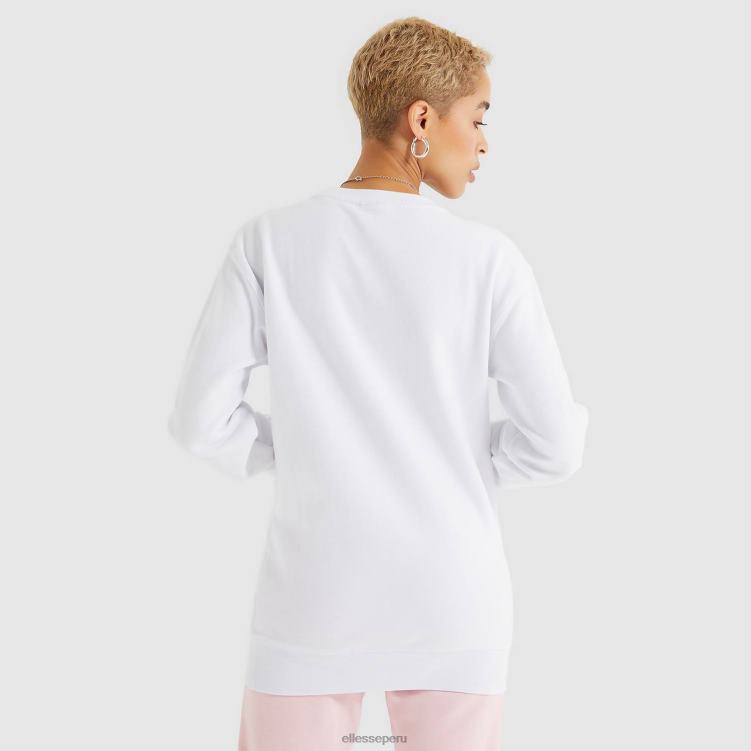 mujer sudadera agata ropa Ellesse blanco PZZNT31