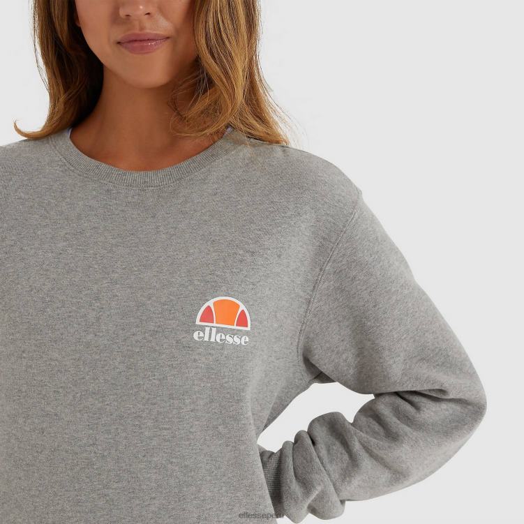 mujer sudadera haverford gris ropa Ellesse marga gris PZZNT32