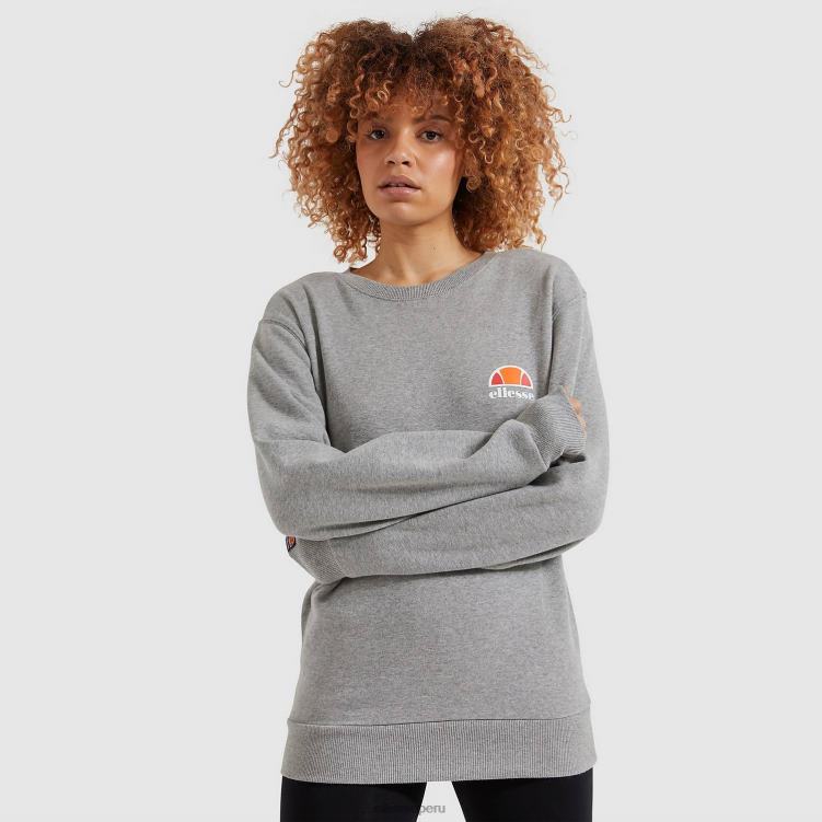 mujer sudadera haverford gris ropa Ellesse marga gris PZZNT32