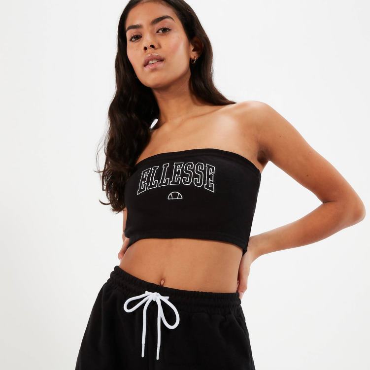 mujer bandeau de concetto ropa Ellesse negro PZZNT59