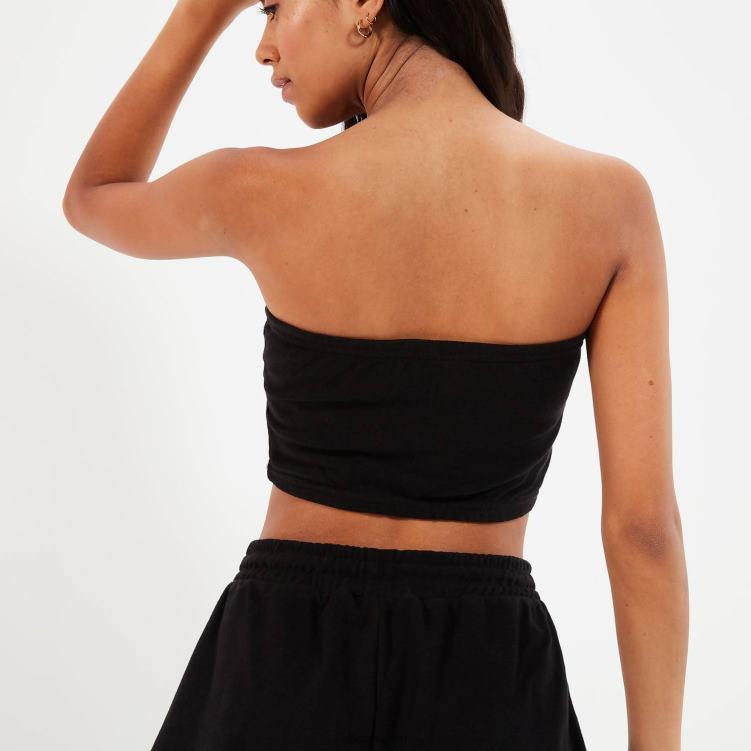mujer bandeau de concetto ropa Ellesse negro PZZNT59