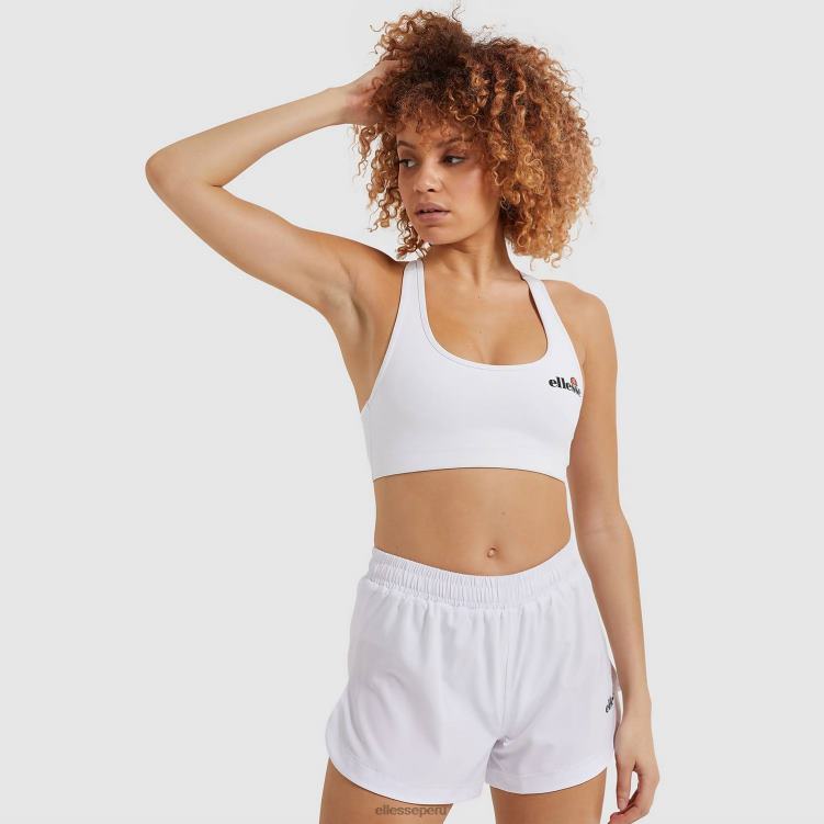 mujer sujetador sostino ropa Ellesse blanco PZZNT64