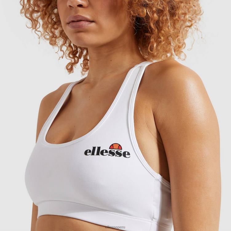 mujer sujetador sostino ropa Ellesse blanco PZZNT64