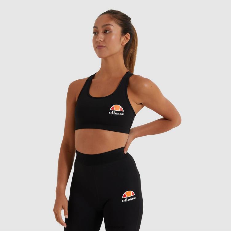 mujer sujetador sostino ropa Ellesse negro PZZNT65