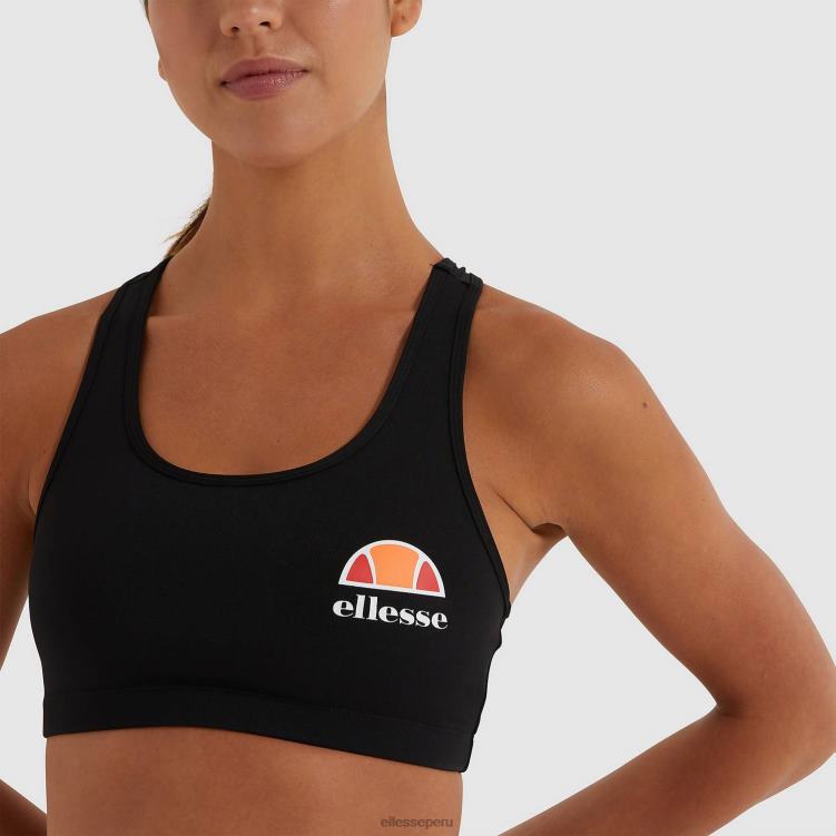 mujer sujetador sostino ropa Ellesse negro PZZNT65