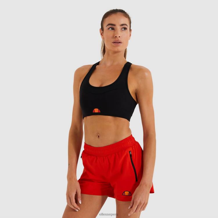 mujer top sujetador ardiente ropa Ellesse negro PZZNT230