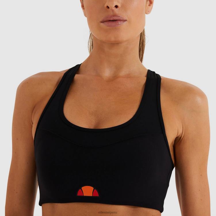 mujer top sujetador ardiente ropa Ellesse negro PZZNT230