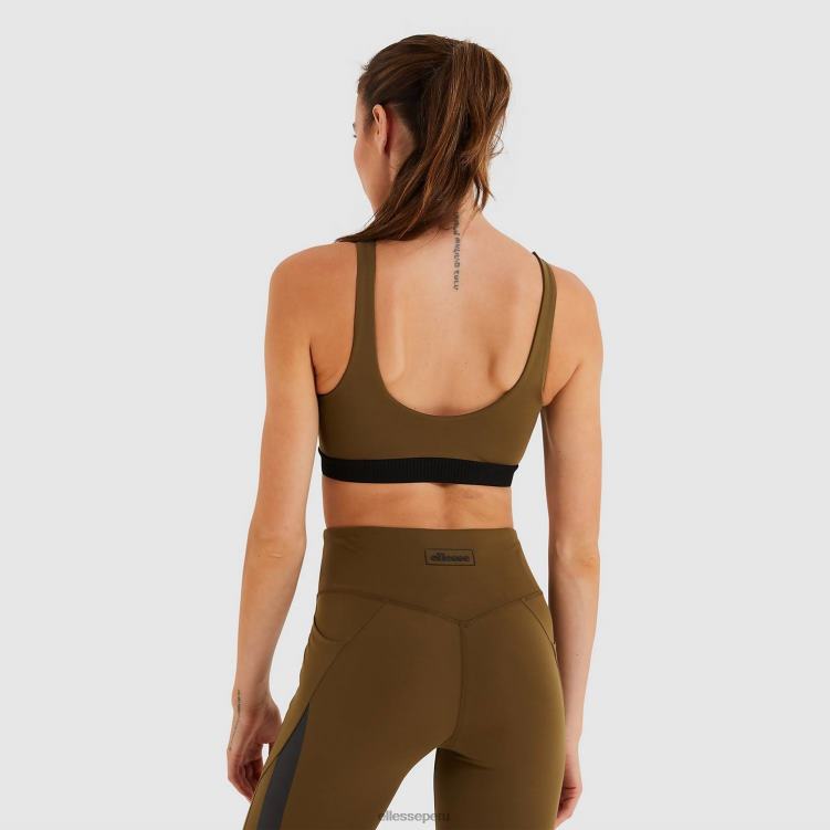 mujer top sujetador joey ropa Ellesse caqui PZZNT204