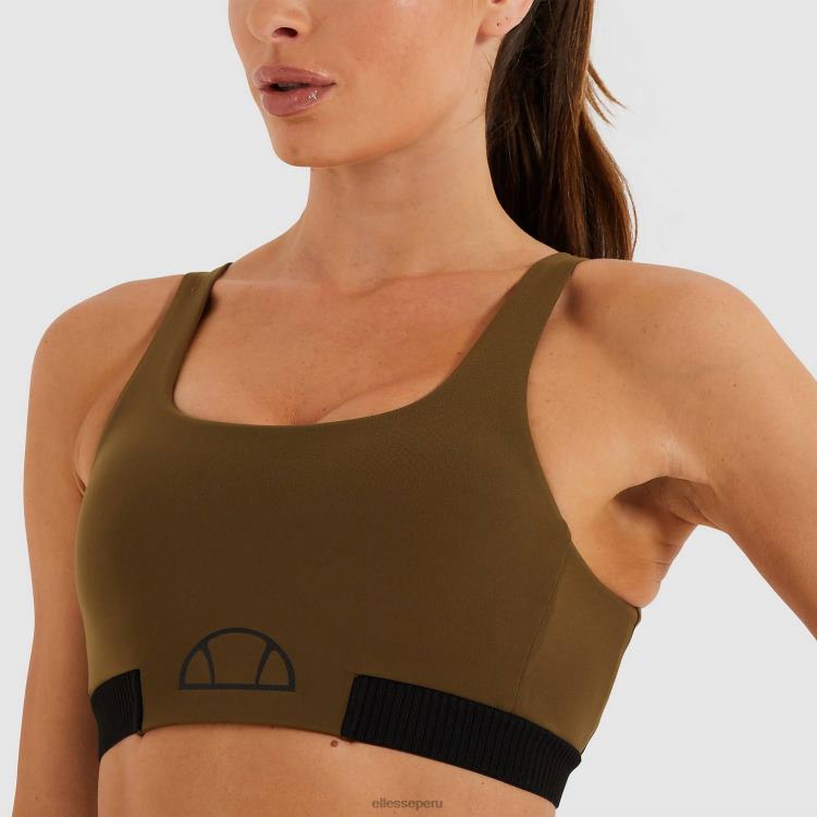 mujer top sujetador joey ropa Ellesse caqui PZZNT204