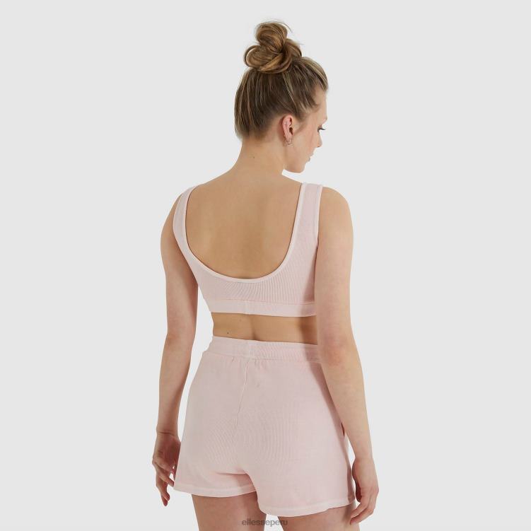 mujer top sujetador organico rosa ropa Ellesse Rosa claro PZZNT220
