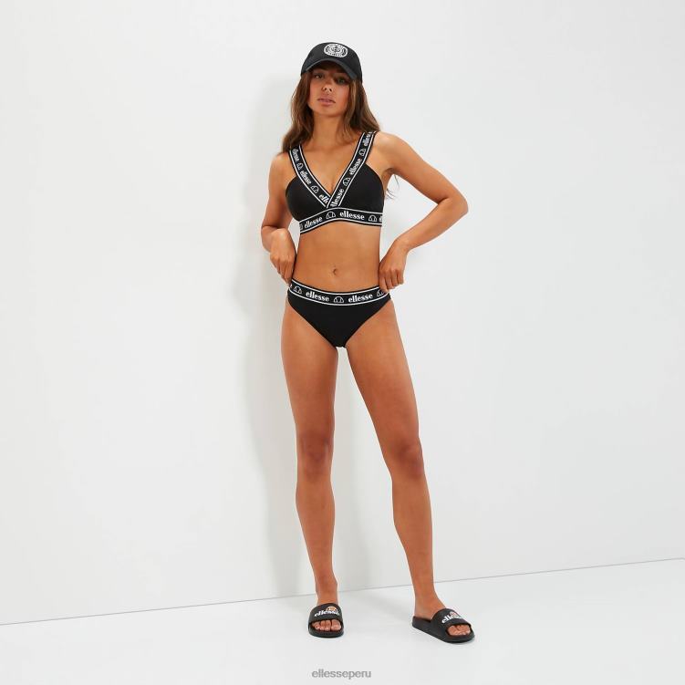 mujer braguita de bikini petre ropa Ellesse negro PZZNT151