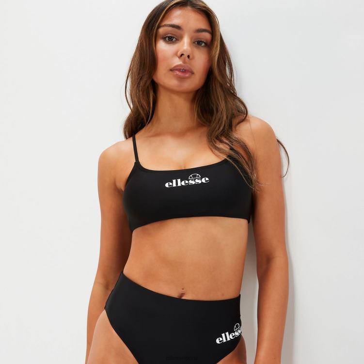 mujer top de bikini brelian ropa Ellesse negro PZZNT150