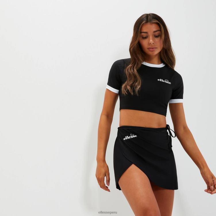 mujer top de bikini helian ropa Ellesse negro PZZNT152