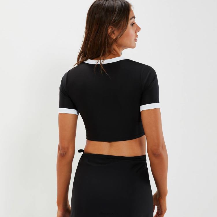 mujer top de bikini helian ropa Ellesse negro PZZNT152