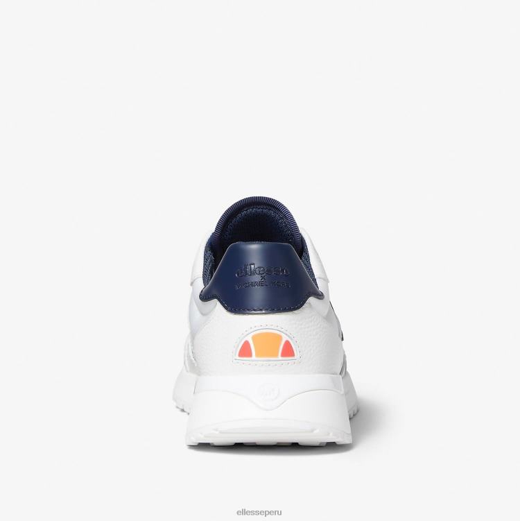mujer entrenador mk monroe zapatos Ellesse blanco PZZNT543