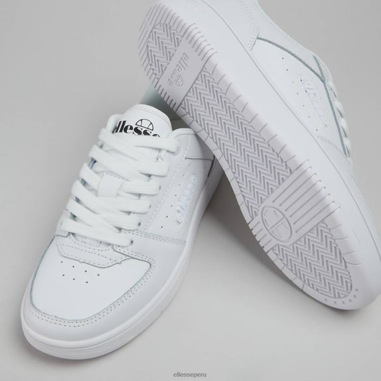 mujer suela panaro zapatos Ellesse blanco PZZNT542