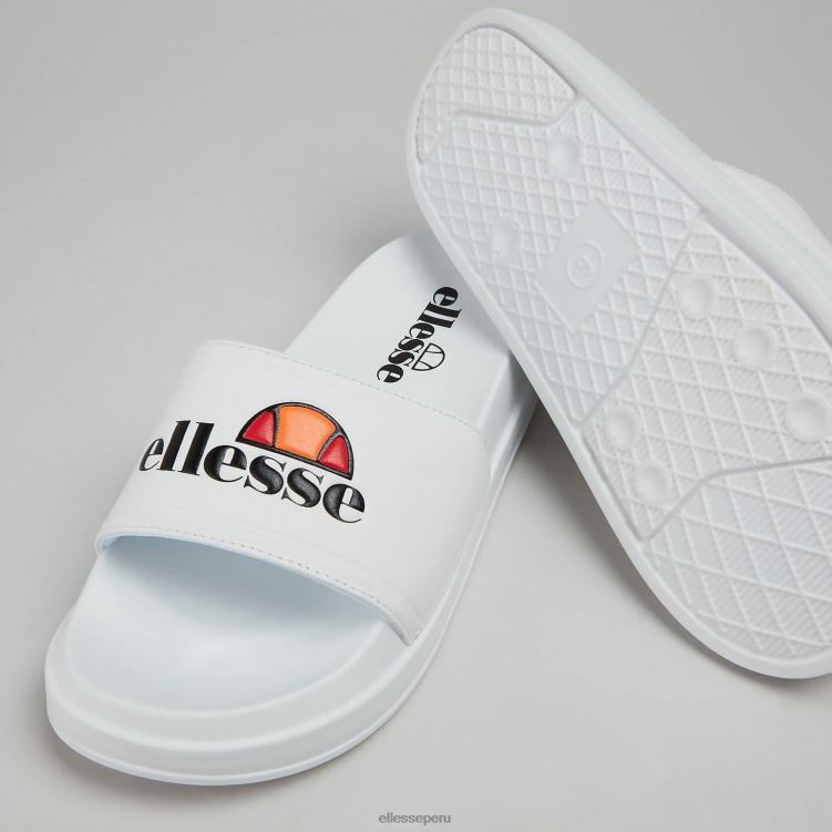mujer tobogán filippalta zapatos Ellesse blanco PZZNT540