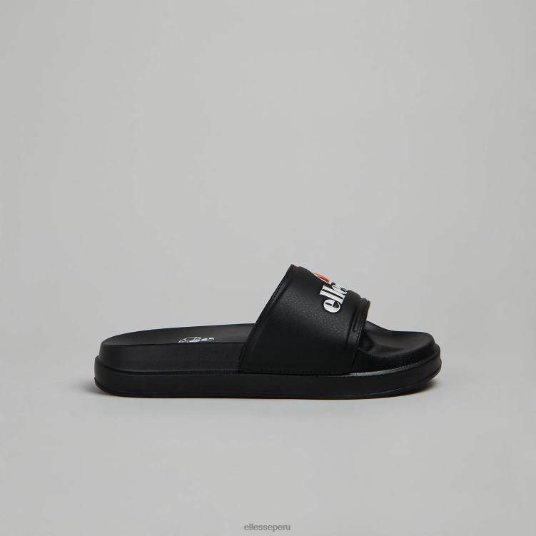 mujer tobogán filippalta zapatos Ellesse negro PZZNT537