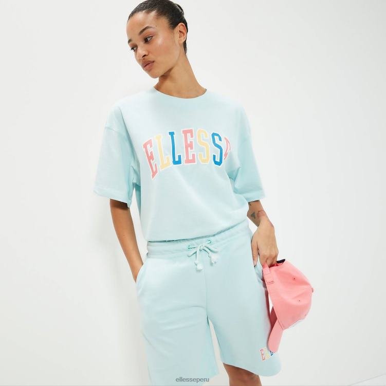 unisexo camiseta calipsis ropa Ellesse azul claro PZZNT71