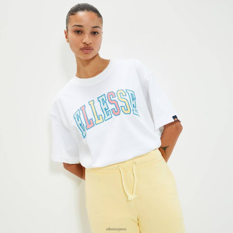 unisexo camiseta calipsis ropa Ellesse blanco PZZNT72