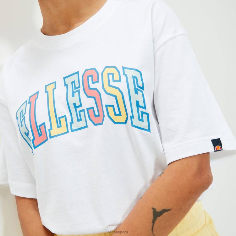 unisexo camiseta calipsis ropa Ellesse blanco PZZNT72