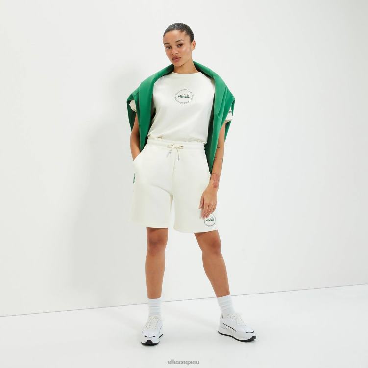 unisexo camiseta de melodía ropa Ellesse blanquecino PZZNT81