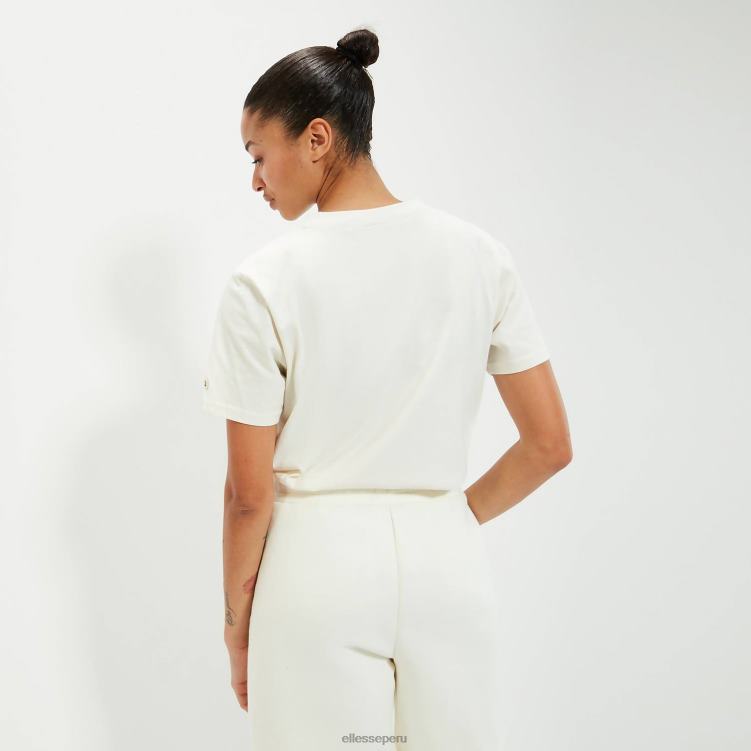 unisexo camiseta de melodía ropa Ellesse blanquecino PZZNT81