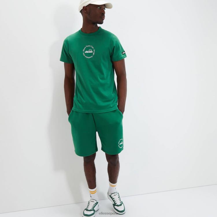 unisexo camiseta de melodía ropa Ellesse verde PZZNT80