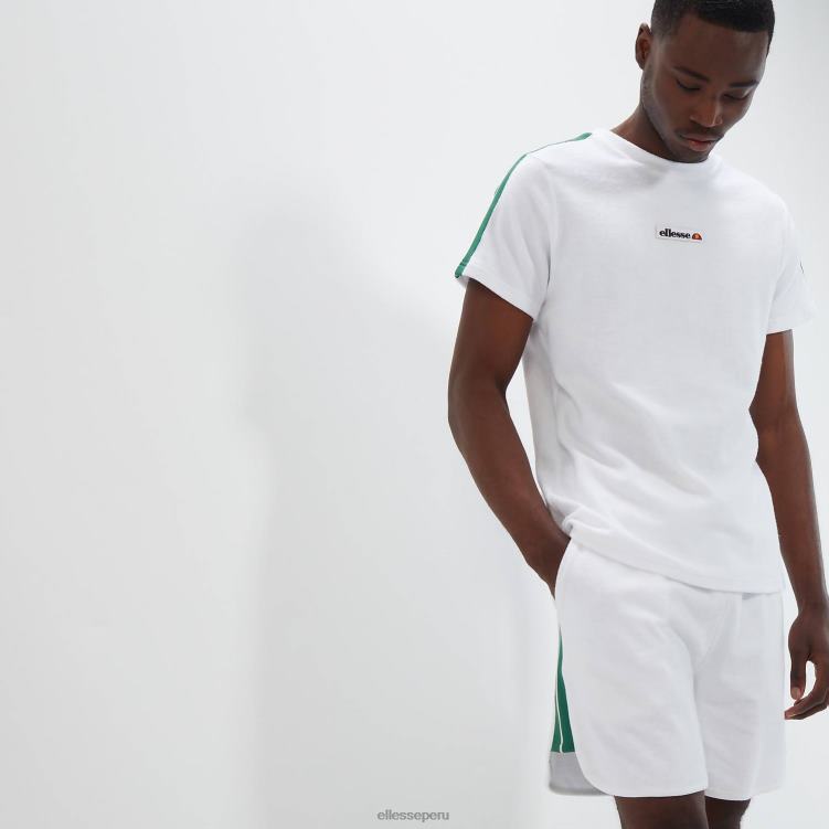unisexo camiseta piaria ropa Ellesse blanco PZZNT78