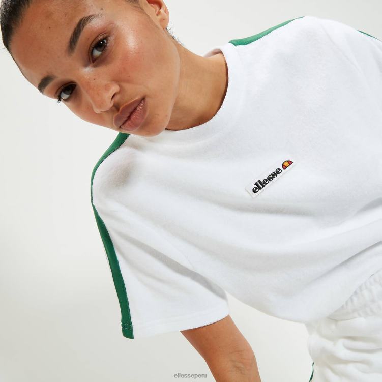 unisexo camiseta piaria ropa Ellesse blanco PZZNT78