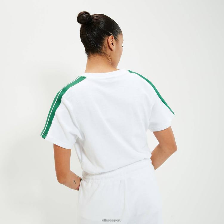 unisexo camiseta piaria ropa Ellesse blanco PZZNT78
