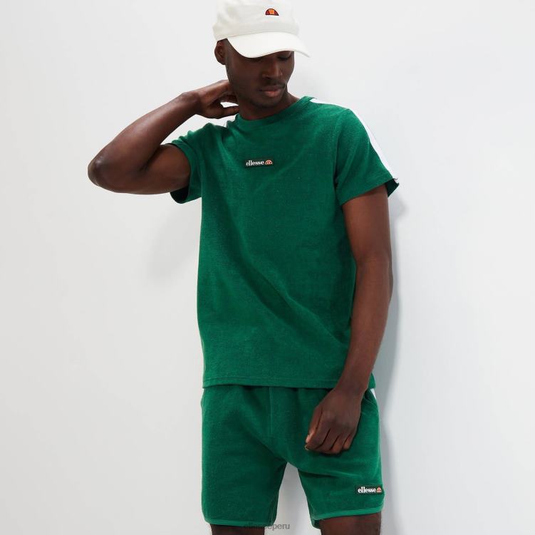 unisexo sipe corto ropa Ellesse verde PZZNT138