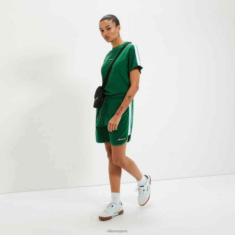 unisexo sipe corto ropa Ellesse verde PZZNT138
