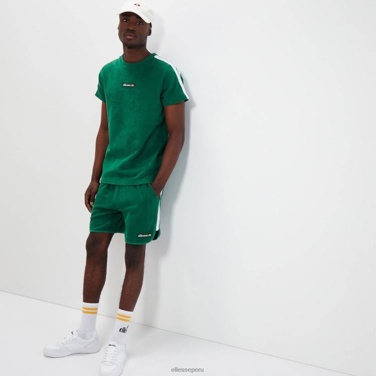 unisexo sipe corto ropa Ellesse verde PZZNT138