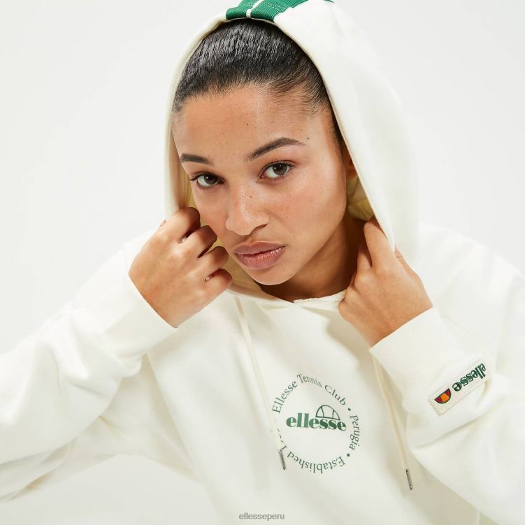 unisexo sudadera con capucha giaradini ropa Ellesse blanquecino PZZNT28