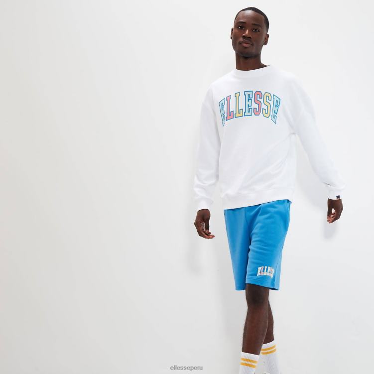 unisexo sudadera parsol ropa Ellesse blanco PZZNT303