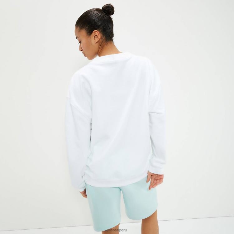 unisexo sudadera parsol ropa Ellesse blanco PZZNT303