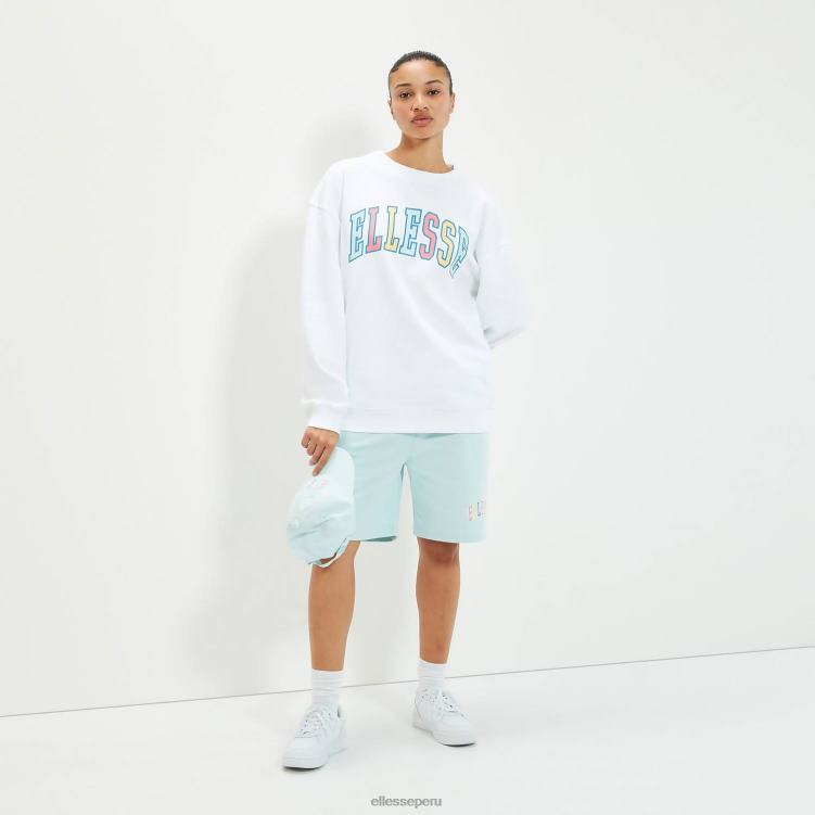 unisexo sudadera parsol ropa Ellesse blanco PZZNT303